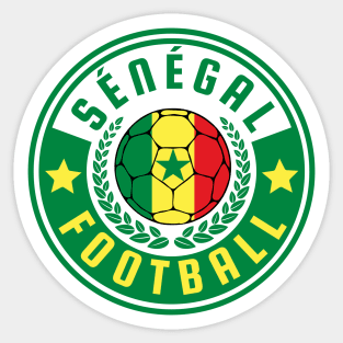 Senegal Football Sticker